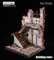 画像7: TWTOYS 1/12 フィギュア用 TW1924 戦場廃墟 ジオラマ 2種 Buildings Ruins *予約