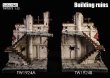 画像16: TWTOYS 1/12 フィギュア用 TW1924 戦場廃墟 ジオラマ 2種 Buildings Ruins *予約