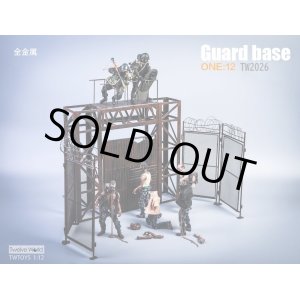 画像: TWTOYS 1/12 フィギュア用 ガードフェンス フェンス拡張キット ジオラマ Guard Base 2種 TW2026 *予約