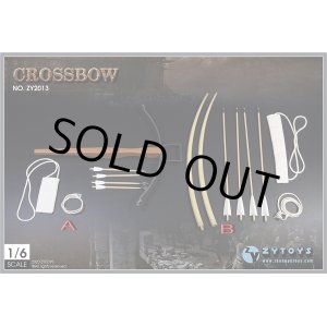 画像: ZYTOYS 1/6 中世ヨーロッパ騎士 武器 Crossbow（ZY2013A）/ Longbow（ZY2013B）フィギュア用  ２種  *予約