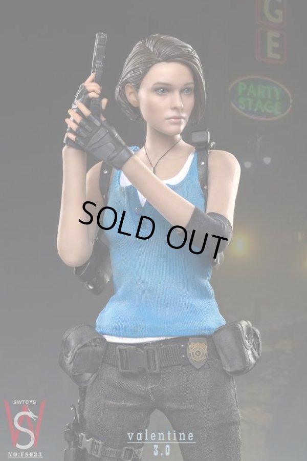 SWTOYS 1/6 Jill Valentine 3.0 ジル アクションフィギュア 2種 FS033