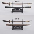 画像1: W01 1/6 フィギュア用 日本刀 メタル 2種 武士 *予約