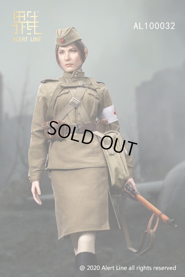 Alert Line 1/6 WWII ソビエト連邦 ソ連 女性衛生兵 アクション Alert Line 1/6 WWII ソビエト連邦 ソ連 女性衛生兵 アクション