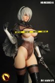 画像15: MOONLIGHT STUDIO 1/4 セクシー女性サイボーグ ウェディングドレス スタチュー ≪Black Ver.≫ MLS003A *お取り寄せ