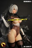 画像13: MOONLIGHT STUDIO 1/4 セクシー女性サイボーグ ウェディングドレス スタチュー ≪Black Ver.≫ MLS003A *予約