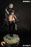 画像6: MOONLIGHT STUDIO 1/4 セクシー女性サイボーグ ウェディングドレス スタチュー ≪Black Ver.≫ MLS003A *予約