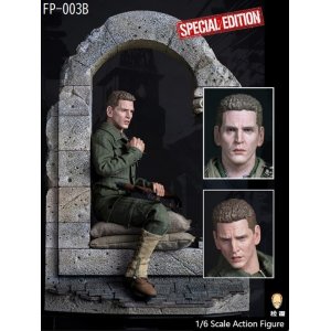 画像: Facepoolfigure 1/6 FP003B WWII アメリカ陸軍第2レンジャー大隊 スナイパー 狙撃兵 France 1944 ≪スペシャルエディション版≫ ヘッド2個 アクションフィギュア ＆ ジオラマ セット *お取り寄せ