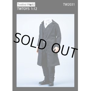 画像: TWTOYS 1/12 フィギュア メンズ コート スーツ セット 男性 服  TW2031 