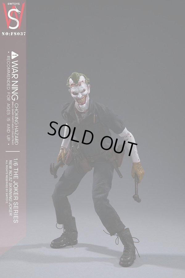 SWTOYS 1/6 Skinning Joker N°52 アクションフィギュア FS037