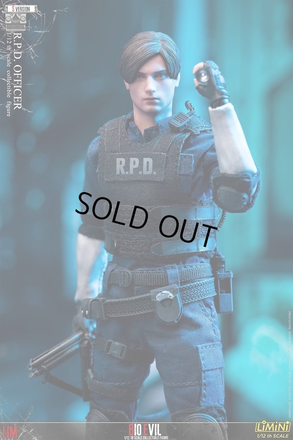 画像1: LIMTOYS 1/12 R.P.D Police Officer LiMiNi Leon アクションフィギュア 2種 *予約