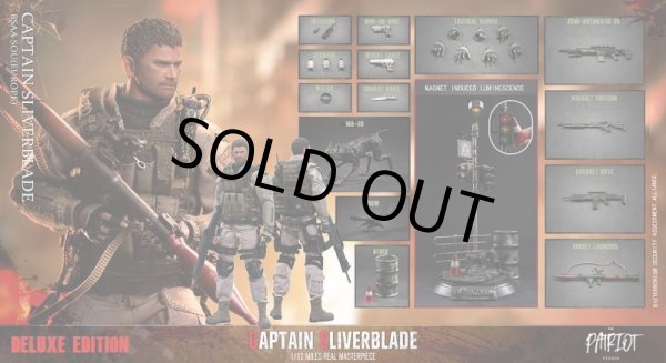 Patriot Studio 1/12 Captain Sliverblade BSAA SOU (Europe