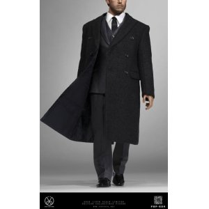 画像: POPTOYS 1/6 X34 男性 メンズ ロングコート ”ベン” スーツ セット BD001 再生産 *お取り寄せ