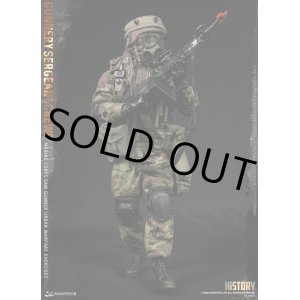 画像: DAMTOYS 1/6 アメリカ海兵隊 SAW ガンナー 市街戦演習 Gunnery sergeant Crews アクションフィギュア 78082 *予約