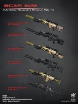 画像: Easy & Simple 1/6 06025 SCAR 20S Multi Caliber DMR Kit  6種 *お取り寄せ