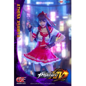 画像: Genesis Group EMEN 1/6 KOF14 麻宮アテナ ATHENA ヘッド2個 ザ・キング・オブ・ファイターズ アクションフィギュア KOF-AT01 *予約