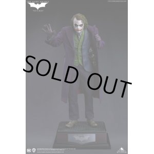 画像: Queen Studios 1/4 『ダークナイト』 ジョーカー JOKER ヒース・レジャー 全身スタチュー *予約