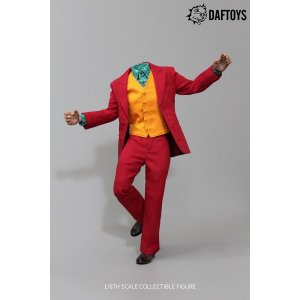 画像: DAFTOYS 1/6 ジョーカー レッドスーツ & 靴 セット ≪男性ボディ付属≫ アクションフィギュア用 F07 *お取り寄せ