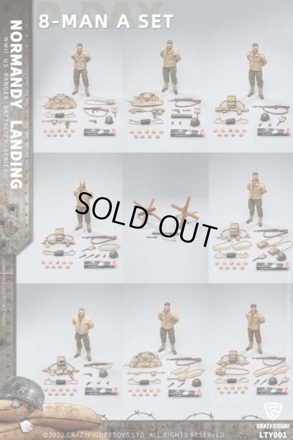 Crazy Figure クレイジーフィギュア 1/12 LTY001 WWII US Crazy Figure クレイジーフィギュア 1/12 LTY001 WWII US