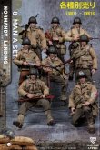 画像1: Crazy Figure 1/12 WWII U.S.アーミー D-Day レンジャー大隊 ノルマンディー上陸作戦 アクションフィギュア 8体 ≪各種別売り≫ LW011-LW018 *予約