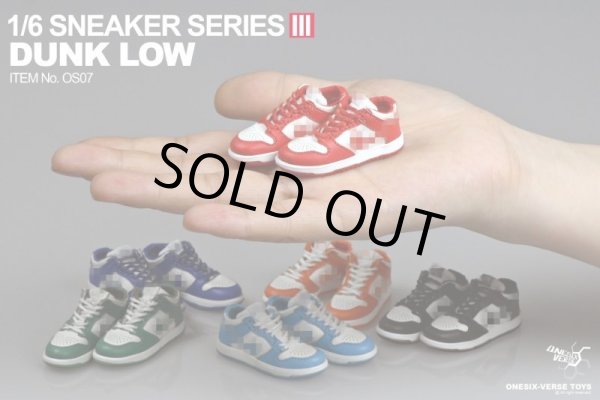 画像1: ONESIX-VERSE TOYS 1/6 Sneaker Series III スニーカー シューズ ダンク OS07 *予約