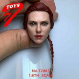 画像: TTTOYS 1/6 欧米女性ヘッド Black Widow T2085 *予約