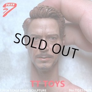 画像: TTTOYS 1/6 Iron Stark アイアン トニー ヘッド TQ210309 *予約