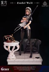 画像: East-Studio 1/6 Combat Maid - Grace コンバットメイド グレース スタチュー ES400101 *予約