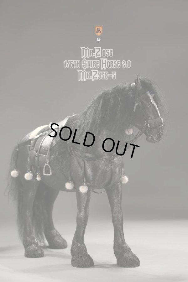 Mr.Z 1/6 MRZ058 馬 シャイアー 2.0 shire horse ハーネス 馬具