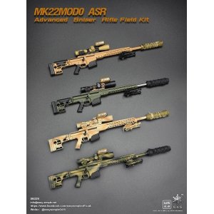 画像: Easy & Simple 1/6 MK22MOD0 ASR : Advanced Sniper Rifle Field Kit (06029) - 4種  *お取り寄せ