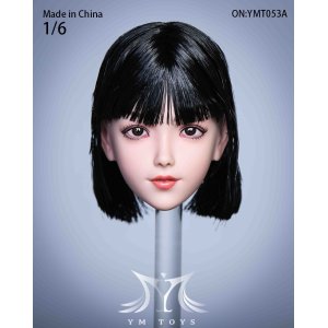 画像: YMTOYS 1/6 女性ヘッド 4種 YMT053 *お取り寄せ