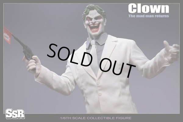 福袋 オンライン SSR アクションフィギュア ヘッド2個 CLOWN 1/6 SC-003 1/6 バットマン
