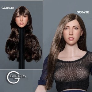 画像: GACTOYS 1/6 アジアン クラシック ビューティー 女性ヘッド 2種 GC043 *お取り寄せ