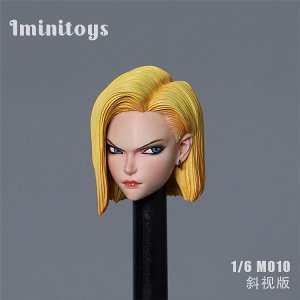 画像: Iminitoys  1/6 1/12 サイボーグ ガール ヘッド 2.0 版 4種 M010 M011 *予約