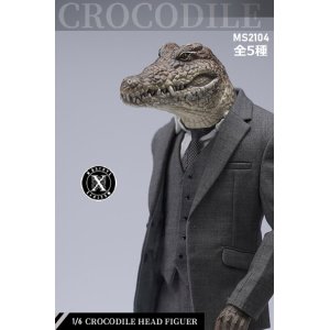 画像: Mostoys 1/6 クロコダイル ワニ ヘッド Crocodile Head Figuer 5種 MS2104 *お取り寄せ