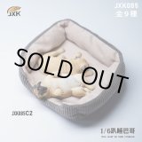 画像: JxK Studio 1/6 パグ Pug 犬 ”おやすみモード” うつ伏せ 仰向け 9種 JXK085 *お取り寄せ