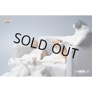 画像: JxK Studio 1/6  ボテっと座るぼってり猫 第5弾 首可動 5種 JXK086 *お取り寄せ