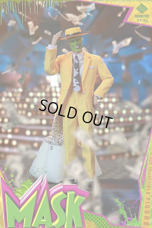 PRESENT TOYS 1/6 PT-sp35 Green Mask アクションフィギュア