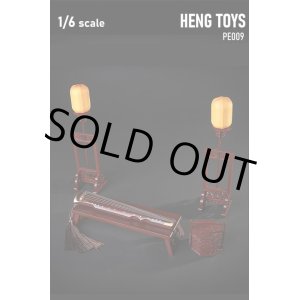 画像: HENG TOYS 1/6 古代中国 宮廷女性 古琴 灯籠 菓子箱 ジオラマ 5種セット PE009 *予約 