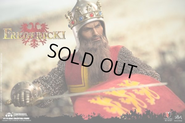 COOMODEL 1/6 神聖ローマ皇帝 フリードリヒ1世 スタンダード.Ver COOMODEL 1/6 SE107 神聖ローマ皇帝 フリードリヒ1世
