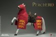 画像1: COOMODEL 1/6 ペルシュロン馬 白馬 神聖ローマ皇帝 フリードリヒ1世 戦馬 SE112 *予約