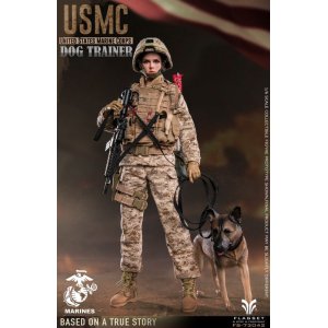 画像: FLAGSET 1/6 FS73042 USMC Dog Trainer 女性 ドッグ トレーナー アクションフィギュア *お取り寄せ