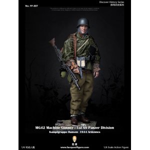 画像: FacePoolFigure 1/6 WWll ドイツ軍 武装親衛隊 SS バジルの戦い MG42 マシンガンナー アルデンヌ 1944 アクションフィギュア 2種 FP007 *お取り寄せ