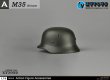 画像5: ZYTOYS 1/6 M35 German Helmet 3種（ZY3022 A/B/C）フィギュア用 *予約