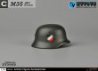 画像13: ZYTOYS 1/6 M35 German Helmet 3種（ZY3022 A/B/C）フィギュア用 *予約