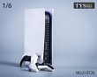 画像4: TYSTOYS 1/6 ミニチュア アクセサリー TV game console model ps5 21DT20  *お取り寄せ