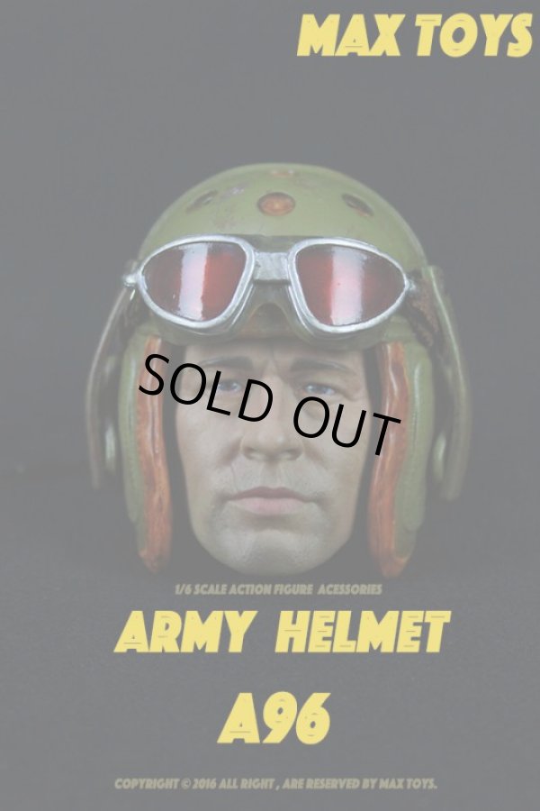 Max Toys 1/6 Army Helmet アーミーヘルメット フューリー ブラッド