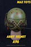 画像3: Max Toys 1/6  Army Helmet アーミーヘルメット フューリー ブラッド・ピット用 WWII 戦車長 3種 A 96 / A97 /  A98  * 予約