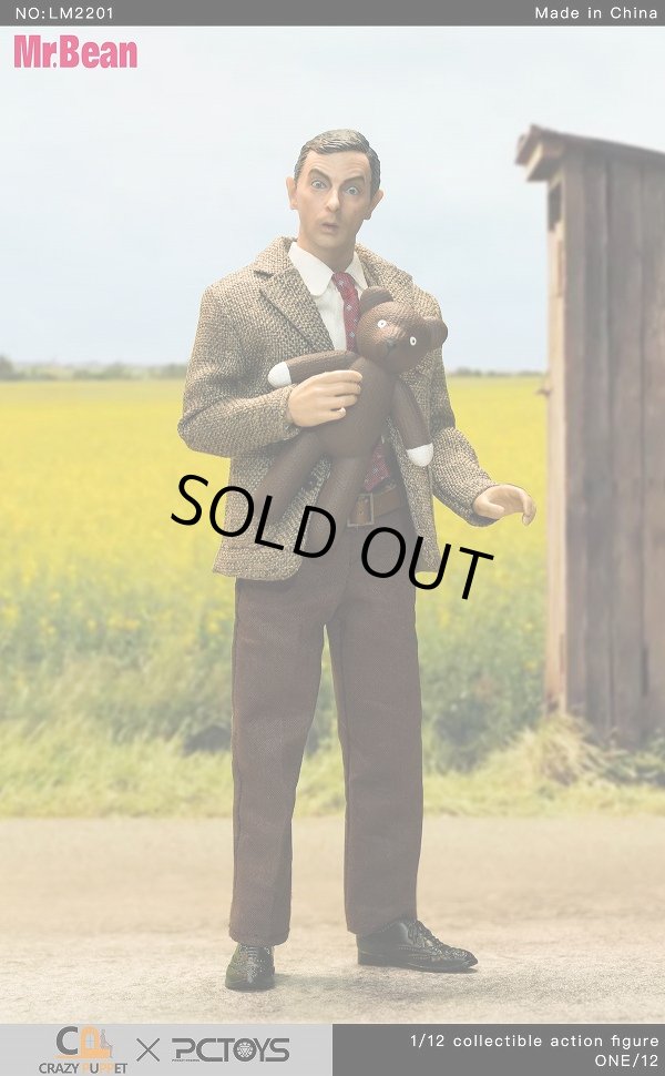 CRAZY PUPPET CPTOYS 1/12 LM2201 MR.BEAN アクションフィギュア CRAZY PUPPET CPTOYS 1/12 LM2201 MR.BEAN アクションフィギュア