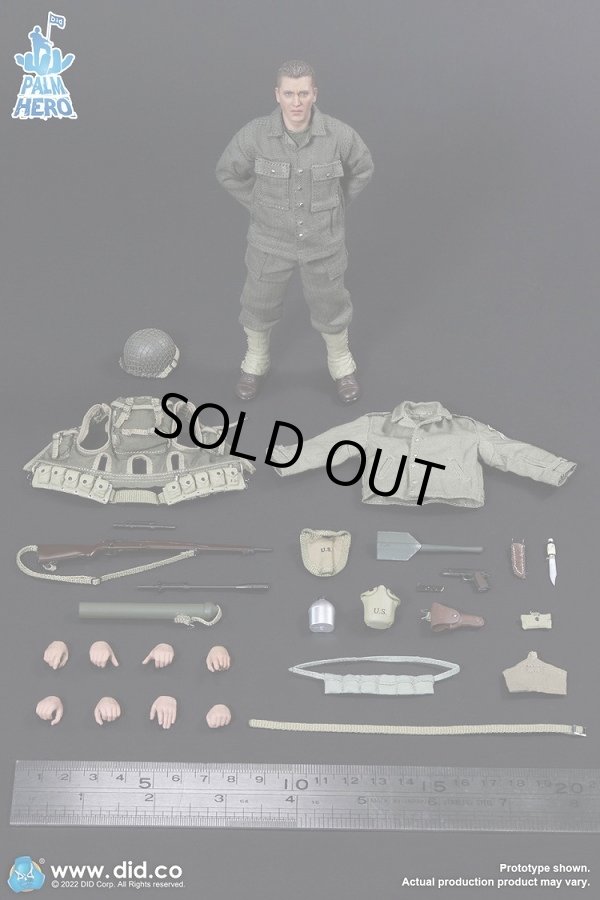 DID 1/12 WW2 US陸軍 第2レンジャー大隊 狙撃手 ジャクソン DID 1/12 第二次世界大戦 アメリカ陸軍 第2レンジャー大隊 狙撃