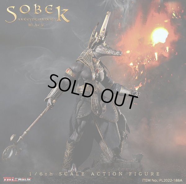 TBLeague PL2022-188A ソベク　ワニ黒1/フィギュアSobek TBLeague PL2022-188A 1/6 Egyptian Gods Series Sobek Black